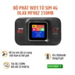 Phát Wifi Từ Sim 4G OLAX MF982 LCD.
