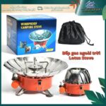 Bếp Ga Xếp Gọn Du Lịch (có Chắn Gió) Không Dây
