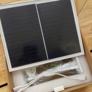 Bộ Tấm Pin Sạc 6V Cổng Type-c Tăng Cường Cho Camera Năng Lượng Mặt Trời.