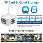 CAMERA IP WIFI ỐNG KÍNH KÉP FB-LINK PANORAMA 5MP.