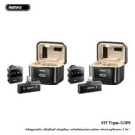 Micro Thu Âm Không Dây Live Stream 1in1 Remax K17