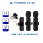 Mic Thu Âm Youtuber K9, K8 Pro Lightning