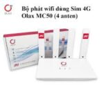 Bộ Phát Wifi Dùng Sim 4G Olax MC50 Không hỗ trợ camera.