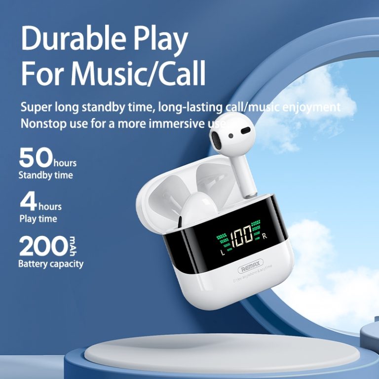 Tai Nghe Bluetooth Remax Tws-10 Plus Có Led