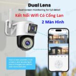 Camera IP Wifi 2 Màn Hình Yoosee BLQ42/ QT36