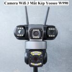 Camera Wifi 3 Mắt Kép Yoosee B52, W990 (Xám)